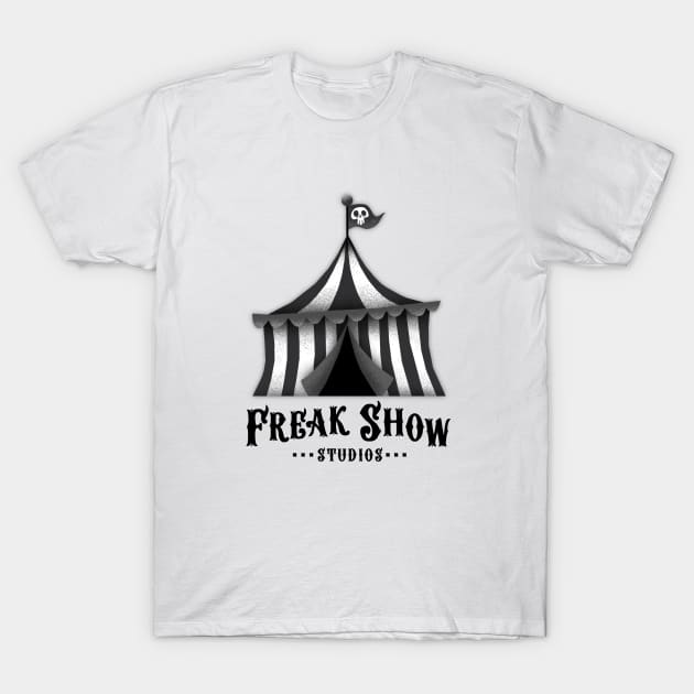 Freak Show Studios - 3 T-Shirt by KenTurner82